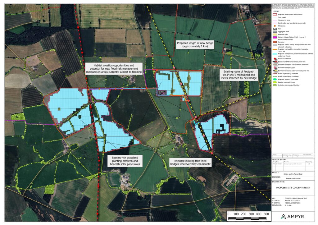 Plan 2: Proposed site layout